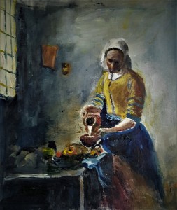 YEARS LATER [Homage to Vermeer]         