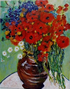 VINCENT'S POPPIES [Homage to van Gogh]           